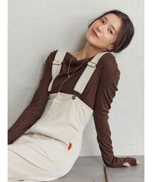 UNIVERSAL OVERALL（ユニバーサルオーバーオール）の「【UNIVERSALOVERALLコラボ】サスペンダースカート（スカート）」