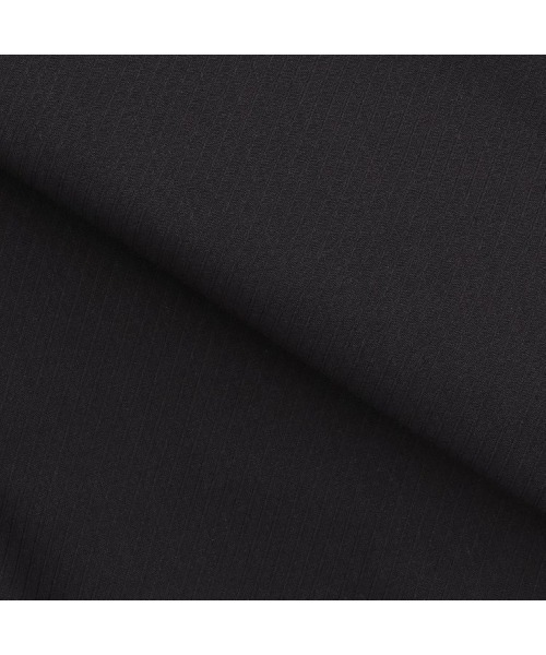 SUIT SELECT(スーツセレクト)の「【形態安定】【長袖】【BLACK LINE】ボタンダウンドレスワイシャツ/ブラック×ドビーツイル(ビジネスシャツ・メンズ・ブラック・首回り39cm-裄丈86cm/首回り39cm-裄丈80cm/首回り37cm-裄丈80cm/首回り45cm-裄丈86cm/首回り43cm-裄丈86cm/首回り41cm-裄丈86cm/首回り41cm-裄丈82cm)」の3枚目の写真