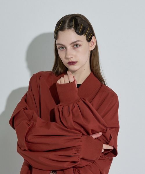 ANNA SUI NYC（アナ スイ エヌ ワイ シー）の「マットオーバージャンパー（その他アウター・レディース・ブラウン/ブラック/サックスブルー・FREE）」の22枚目の写真