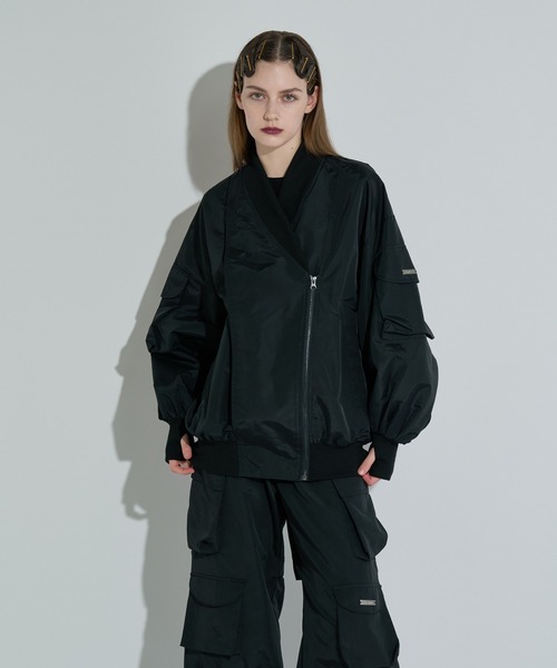 ANNA SUI NYC（アナ スイ エヌ ワイ シー）の「マットオーバージャンパー（その他アウター・レディース・ブラウン/ブラック/サックスブルー・FREE）」の4枚目の写真