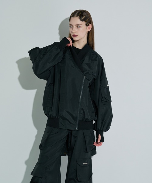 ANNA SUI NYC（アナ スイ エヌ ワイ シー）の「マットオーバージャンパー（その他アウター・レディース・ブラウン/ブラック/サックスブルー・FREE）」の5枚目の写真