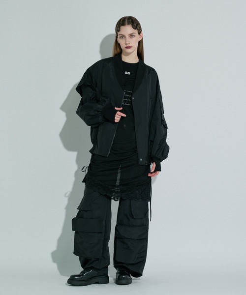 ANNA SUI NYC（アナ スイ エヌ ワイ シー）の「マットオーバージャンパー（その他アウター・レディース・ブラウン/ブラック/サックスブルー・FREE）」の15枚目の写真