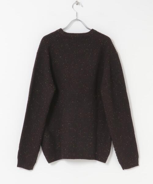 URBAN RESEARCH Sonny Label（アーバンリサーチサニーレーベル）の「ウォッシャブルウール混クルーネックニット（ニット/セーター・メンズ・ブラック/ダークブラウン/アイボリー/グリーン/グレー・MEDIUM/LARGE/X-LARGE）」の21枚目の写真