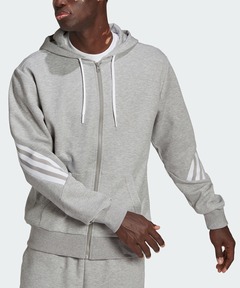 EVERYDAY I LIKE. グレー パーカー EVERYDAY I LIKE フルジップ グレー スウェット パーカー