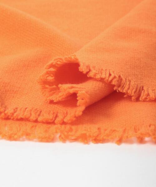 RODE SKO(ロデスコ)の「ASAUCE MELER ウルトラファインミニバスケットストール(ストール/ショール・レディース・グレー/オレンジ・ONE)」の7枚目の写真