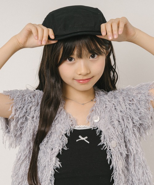 URBAN CHERRY（アーバンチェリー）の「ハンチング帽（ニットキャップ/ビーニー・キッズ・ブラウン/ブラック・FREE）」の16枚目の写真