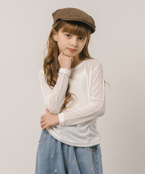 URBAN CHERRY（アーバンチェリー）の「ハンチング帽（ニットキャップ/ビーニー・キッズ・ブラウン/ブラック・FREE）」の18枚目の写真