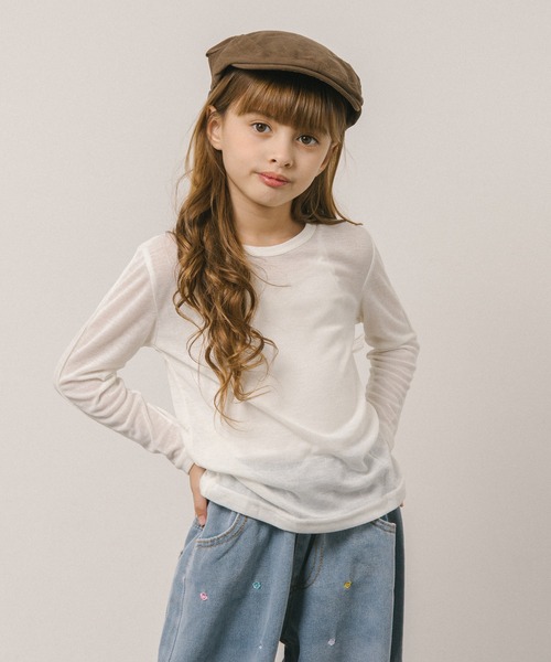 URBAN CHERRY（アーバンチェリー）の「ハンチング帽（ニットキャップ/ビーニー・キッズ・ブラウン/ブラック・FREE）」の8枚目の写真