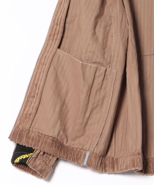 over print(オーバープリント)の「overprint/オーバープリント/Couduroy jersey jacket(その他アウター・レディース・ベージュ/ネイビー・M/L)」の4枚目の写真