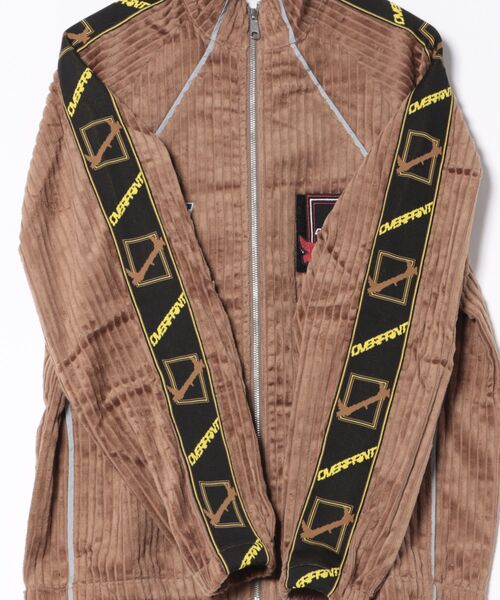 over print(オーバープリント)の「overprint/オーバープリント/Couduroy jersey jacket(その他アウター・レディース・ベージュ/ネイビー・M/L)」の3枚目の写真