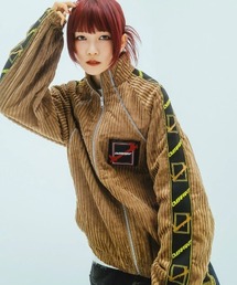 over print（オーバープリント）の「overprint/オーバープリント/Couduroy jersey jacket（その他アウター）」
