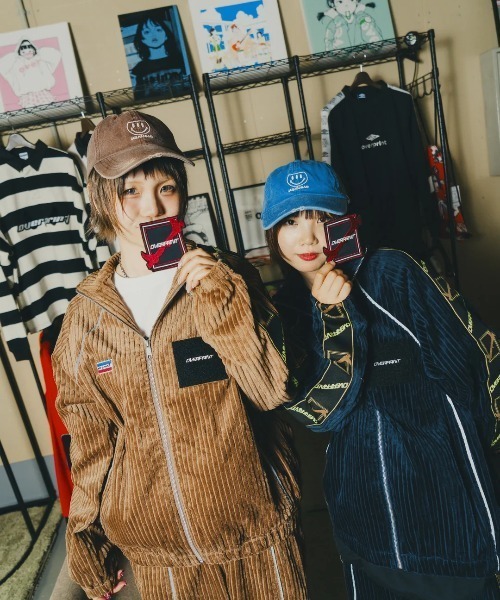 over print(オーバープリント)の「overprint/オーバープリント/Couduroy jersey jacket(その他アウター・レディース・ベージュ/ネイビー・M/L)」の12枚目の写真