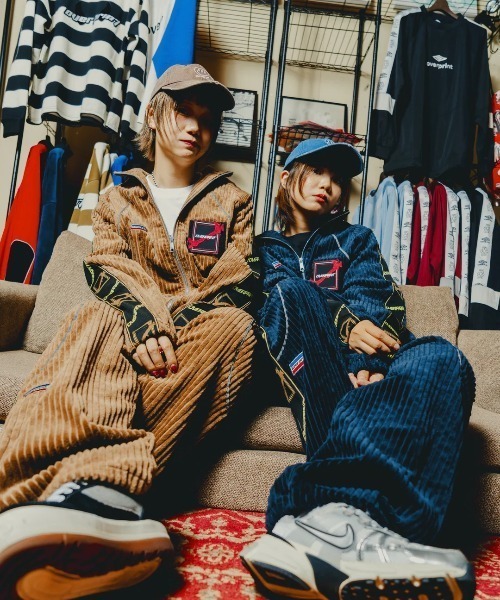 over print(オーバープリント)の「overprint/オーバープリント/Couduroy jersey jacket(その他アウター・レディース・ベージュ/ネイビー・M/L)」の13枚目の写真