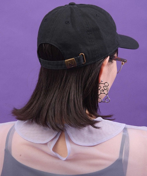 I am I in fact...(アイアムアイインファクト)の「SUPER IDOL CAP(キャップ・レディース・パープル/ブラック・FREE)」の7枚目の写真