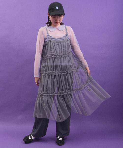 I am I in fact...(アイアムアイインファクト)の「SUPER IDOL CAP(キャップ・レディース・パープル/ブラック・FREE)」の21枚目の写真