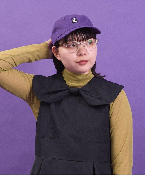 I am I in fact...(アイアムアイインファクト)の「SUPER IDOL CAP(キャップ・レディース・パープル/ブラック・FREE)」の11枚目の写真