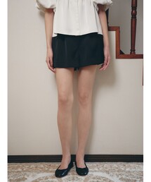 BEAMS SALON / シルキー ミニ ショートパンツ【セレモニー・オケージョン】