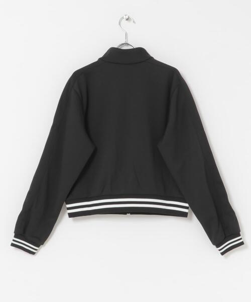 NEW BALANCE（ニューバランス）の「NEW BALANCE　Post Season ピケトラックジャケット（ブルゾン・レディース・アイボリー/ブラック・SMALL）」の11枚目の写真