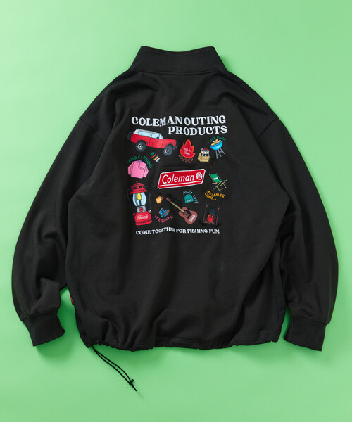 セール】Coleman/コールマン 別注 バックプリント スピンドル ハーフ