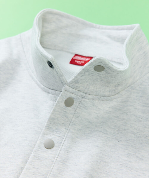 COLEMAN（コールマン）の「Coleman/コールマン 別注 バックプリント スピンドル ハーフスナップスウェット（スウェット・メンズ・ライトグレー/チャコールグレー/オフホワイト/マスタード・MEDIUM/LARGE）」の18枚目の写真