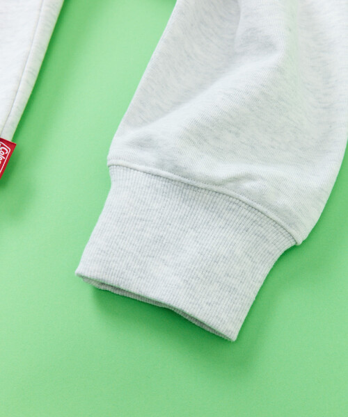 COLEMAN（コールマン）の「Coleman/コールマン 別注 バックプリント スピンドル ハーフスナップスウェット（スウェット・メンズ・ライトグレー/チャコールグレー/オフホワイト/マスタード・MEDIUM/LARGE）」の6枚目の写真