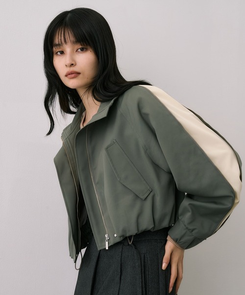 一番売れてるブルゾン！】ジップアップブルゾンジャケット｜軽羽織