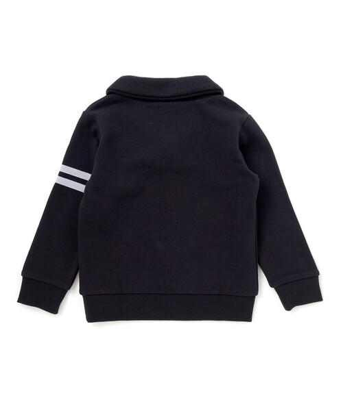 BeBe(ベベ)の「ショールカラーアームライントレーナー(90~150cm)(スウェット・キッズ・ブラック・110cm/150cm/100cm/140cm/120cm/130cm/90cm)」の7枚目の写真