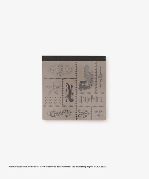 Afternoon Tea(アフタヌーンティー)の「メモパッド/ハリー・ポッター(手帳/メモ帳・レディース・ホワイト・ONE SIZE)」の1枚目の写真