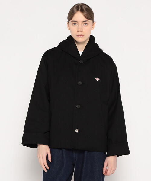 WOMEN'S WOOL LIKE INSULATION HOODED WIDE JACKET（その他