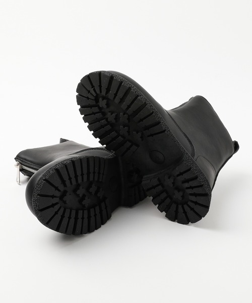 URBAN CHERRY（アーバンチェリー）の「フロントジップショートブーツ（ブーツ・キッズ・ブラック・18.0cm/18.5cm/19.0cm/19.5cm/20.5cm/21.0cm/22.0cm）」の13枚目の写真