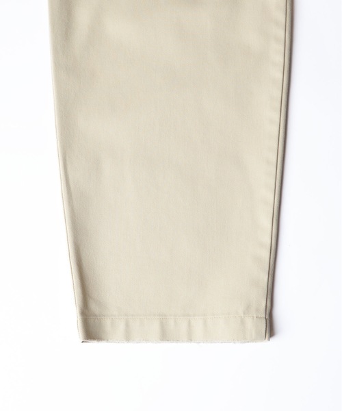 Dickies(ディッキーズ)の「DICKIES DRAWSTRINGS DAMAGE 2TUCK PANTS ディッキーズドローストリングスダメージツータックパンツ(チノパンツ・レディース・ホワイト/ベージュ系/ブラック・ONE SIZE)」の8枚目の写真