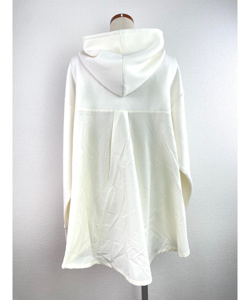 Rydia（リディア）の「クッキングコビニャーフレアーパーカー（パーカー・レディース・モカ/ブラック/アイボリー・M）」の5枚目の写真