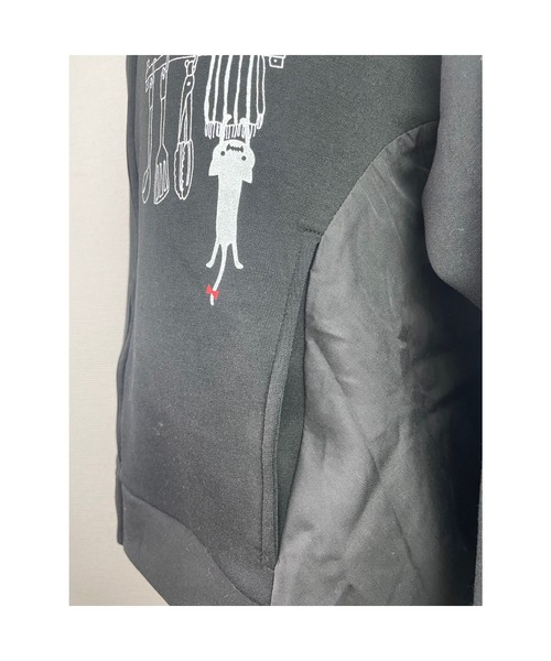 Rydia（リディア）の「クッキングコビニャーフレアーパーカー（パーカー・レディース・モカ/ブラック/アイボリー・M）」の8枚目の写真