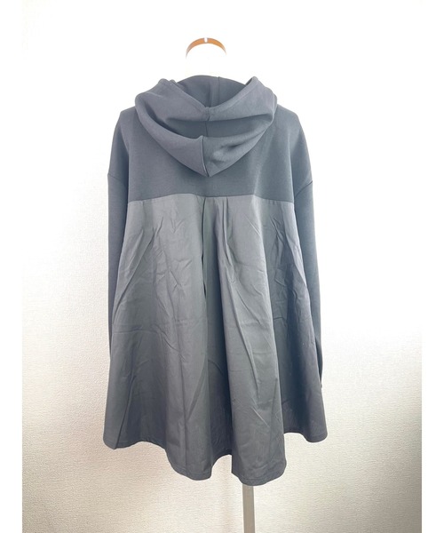 Rydia（リディア）の「クッキングコビニャーフレアーパーカー（パーカー・レディース・モカ/ブラック/アイボリー・M）」の10枚目の写真