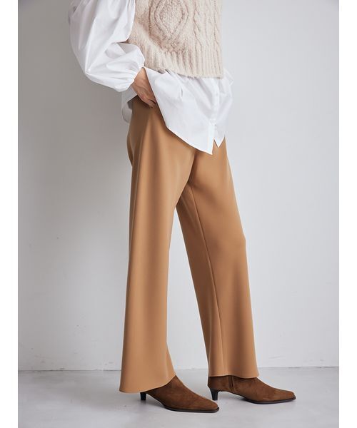 ウエストゴムイージーワイドパンツ（その他パンツ）｜Mila Owen（ミラ