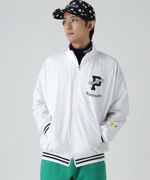 PEARLY GATES(パーリーゲイツ)の「【PEARLY GATES】タフレックス×サーモトロン フルジップブルゾン(ブルゾン・メンズ・ホワイト/グリーン/ネイビー・MEDIUM/LARGE/X-LARGE/XX-LARGE)」の4枚目の写真
