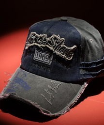 Ree&Mee（リーアンドミー）の「Ree&Mee 大きいサイズ キングサイズ ダメージ加工 トラッカーキャップ CAP（キャップ）」
