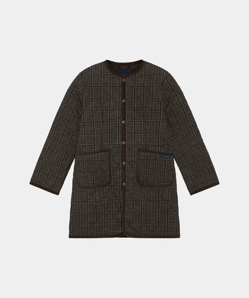 LAVENHAM(ラベンハム)の「Lavenham Exclusive - Wool Cornard Coat Womens / ウール コナード コート ウィメンズ(その他アウター・レディース・ダークブラウン・10/16/14/12/8/6)」の2枚目の写真