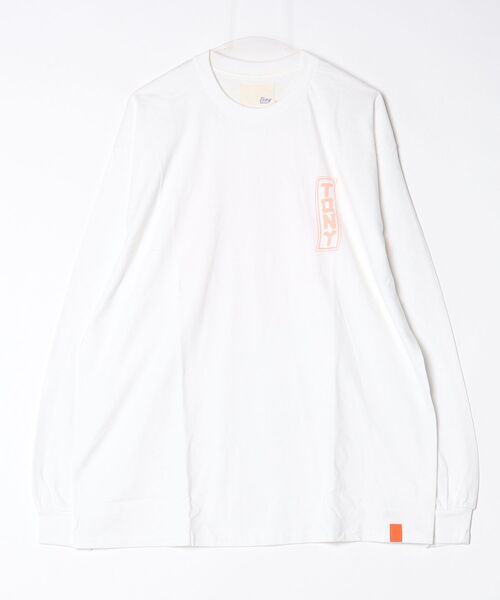 ROSE BUD(ローズバッド)の「Tony Taizsun UKIYOE LS TEE(Tシャツ/カットソー・レディース・ブラック/ホワイト・L/XL)」の1枚目の写真