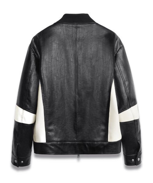 DOFFJASON(ドフジェーソン)の「ビーカンレザーオルカジャケット(ライダースジャケット・メンズ・その他・LARGE/X-LARGE/XX-LARGE/MEDIUM)」の3枚目の写真