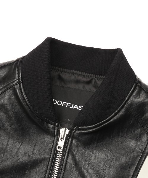 DOFFJASON(ドフジェーソン)の「ビーカンレザーオルカジャケット(ライダースジャケット・メンズ・その他・LARGE/X-LARGE/XX-LARGE/MEDIUM)」の4枚目の写真