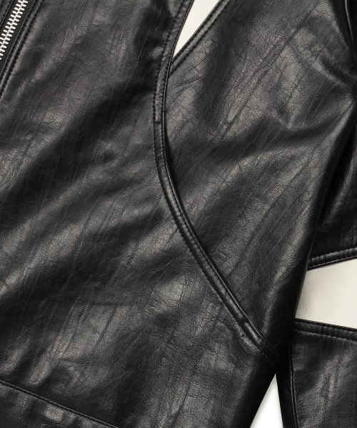 DOFFJASON(ドフジェーソン)の「ビーカンレザーオルカジャケット(ライダースジャケット・メンズ・その他・LARGE/X-LARGE/XX-LARGE/MEDIUM)」の5枚目の写真