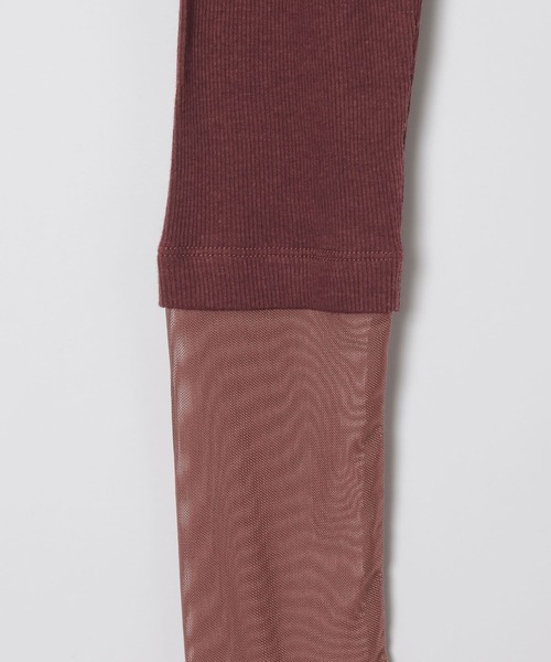 LEPSIM(レプシィム)の「針抜きテレコインナー 601689(Tシャツ/カットソー・レディース・チャコールグレー/アイボリー/ブラック/ブラウン・FREE)」の15枚目の写真