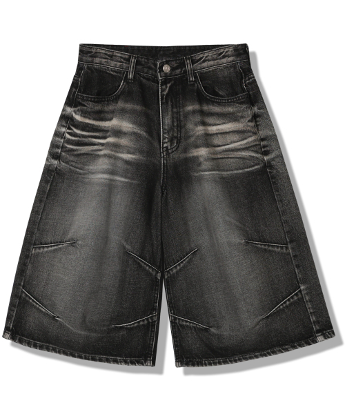 GUBIN(グビン)の「(W)ウォッシングダートバミューダパンツ(その他パンツ・レディース・その他・MEDIUM/LARGE/SMALL)」の1枚目の写真