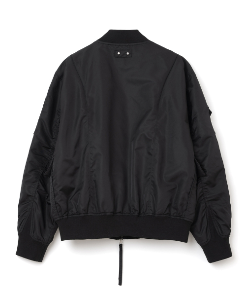 MILLO WOMEN（ミロウーマン）の「ブレンディッドフライトジャケット[ブラック]（ブルゾン・レディース・その他・SMALL/MEDIUM）」の2枚目の写真