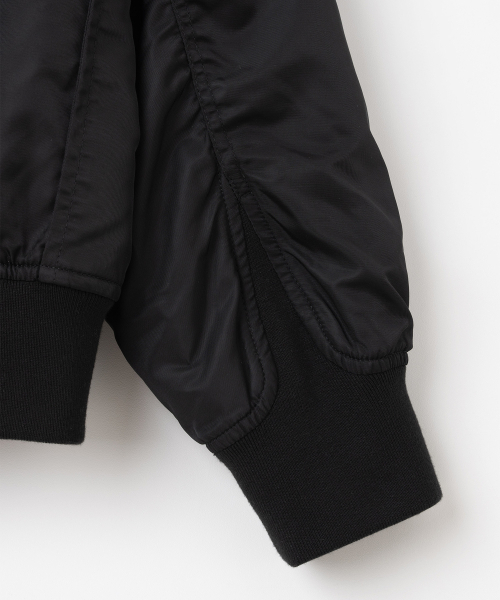 MILLO WOMEN（ミロウーマン）の「ブレンディッドフライトジャケット[ブラック]（ブルゾン・レディース・その他・SMALL/MEDIUM）」の9枚目の写真