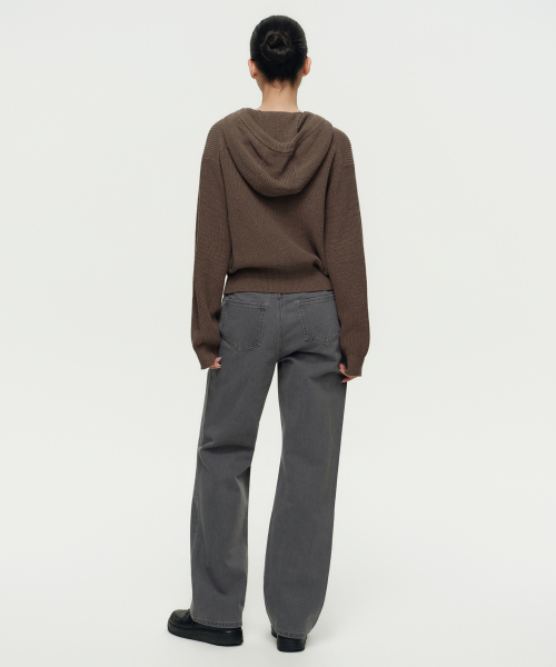 MUSINSA STANDARD WOMAN（ムシンサスタンダードウーマン）の「ウィメンズストレートデニムパンツ[グレー]（デニムパンツ・レディース・その他・32/30/23/24/25/26/27/28/29）」の16枚目の写真