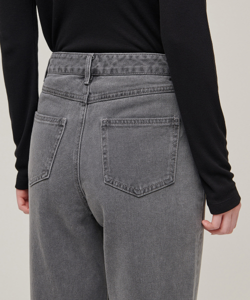 MUSINSA STANDARD WOMAN（ムシンサスタンダードウーマン）の「ウィメンズストレートデニムパンツ[グレー]（デニムパンツ・レディース・その他・32/30/23/24/25/26/27/28/29）」の13枚目の写真