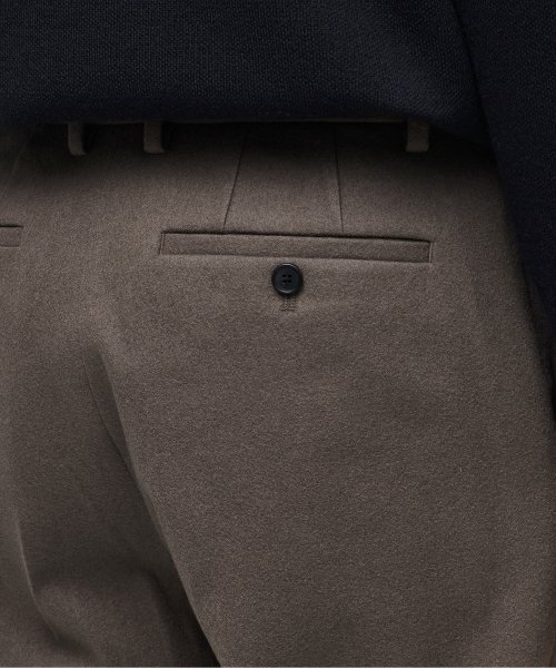 MUSINSA STANDARD(ムシンサスタンダード)の「ウールフランネルワイドスラックス【ダスティベージュ】(スラックス・メンズ・その他・40/38/42/36/34/32/30/31/33/26/27/28/29)」の7枚目の写真