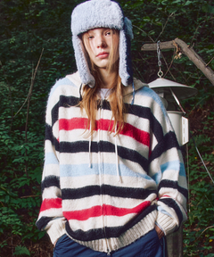 セール】【AFB / エーエフビー】STAR KNIT HOODIE（パーカー）｜AFB